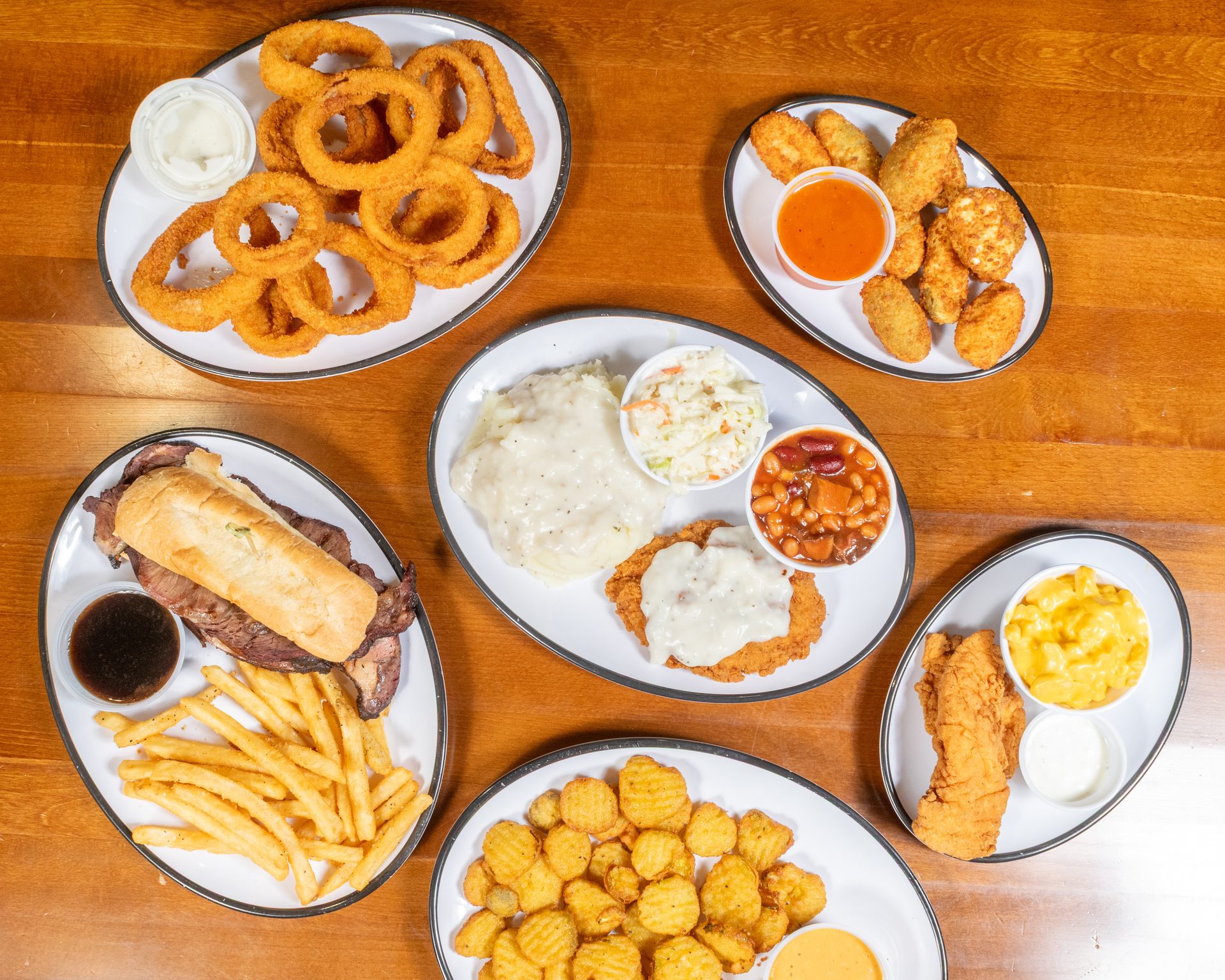 Breakfast Buffet & Prime Rib Sandwiches Sundays, $8.95 Express Menu Mondays, BBQ Pizza Tuesdays