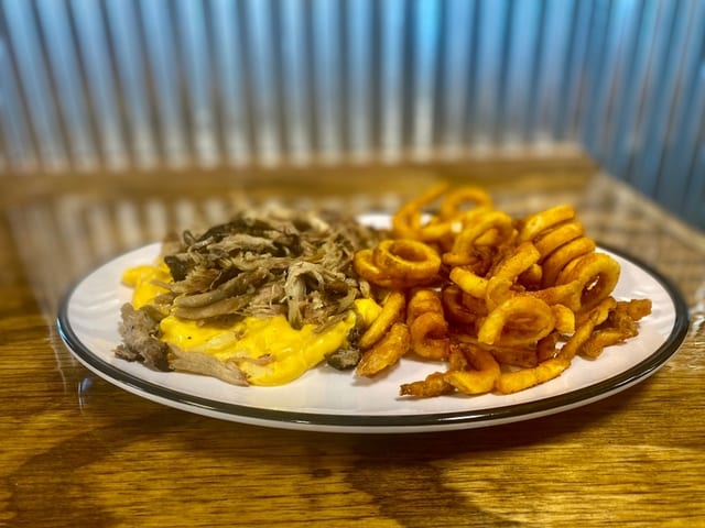 Loaded Mac-N-Cheese Express.