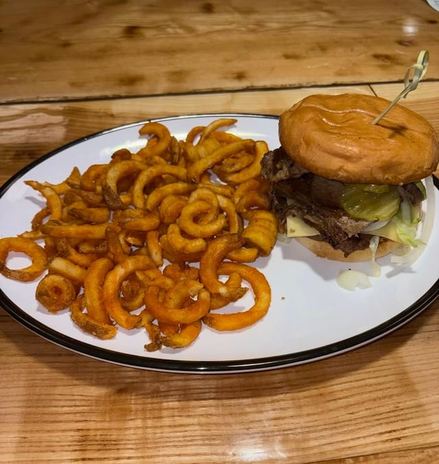 1/4# Brisket Burger.