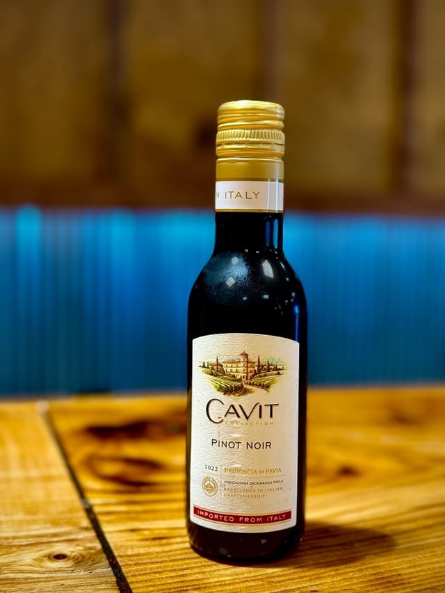 Cavit Pinot Noir.